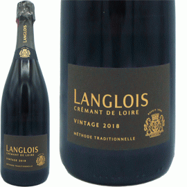 クレマン・ド・ロワール・ヴィンテージ・ブリュット[2020]ラングロワ【フランス　ロワール　スパークリングワイン　白】
