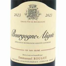 ブルゴーニュ・アリゴテ[2019]エマニュエル・ルジェ【フランス　ブルゴーニュ　白ワイン】