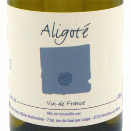 アリゴテ[2024]オリヴィエ・ボノーム【フランス　ロワール　自然派　白ワイン】