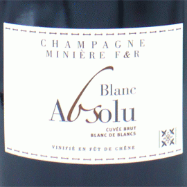 ブラン・アプソリュ[NV]ミニエール【フランス　シャンパーニュ　自然派　泡白】