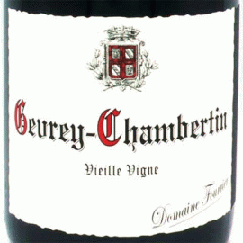 ジュヴレ・シャンベルタン・ＶＶ[2023]ドメーヌ・フーリエ【フランス　ブルゴーニュ　赤ワイン】