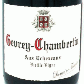 【1月27日から発送】ジュヴレ・シャンベルタン・オー・エシェゾー・ＶＶ[2023]ドメーヌ・フーリエ【フランス　ブルゴーニュ　赤ワイン】