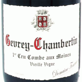 ジュヴレ・シャンベルタン・１erCru・コンブ・オーモワンヌ・ＶＶ[2023]フーリエ【フランス　ブルゴーニュ　赤ワイン】