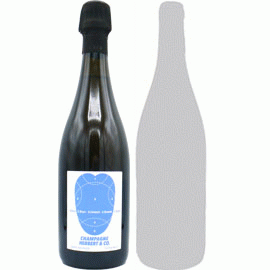 【お一人様1セットまで】1000%・ムニエ[2021]エルベール(1本＋他1本)合計2本セット【フランス　シャンパーニュ　自然派　泡白】