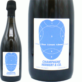 【お一人様1セットまで】1000%・ムニエ[2021]エルベール(1本＋他1本)合計2本セット【フランス　シャンパーニュ　自然派　泡白】