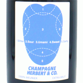 【お一人様1セットまで】1000%・ムニエ[2021]エルベール(1本＋他1本)合計2本セット【フランス　シャンパーニュ　自然派　泡白】