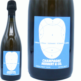 【お一人様1セットまで】1000%・ピノ・ノワール[2021]エルベール(1本＋他1本)合計2本セット【フランス　シャンパーニュ　自然派　泡白】