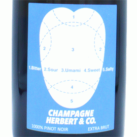 【お一人様1セットまで】1000%・ピノ・ノワール[2021]エルベール(1本＋他1本)合計2本セット【フランス　シャンパーニュ　自然派　泡白】