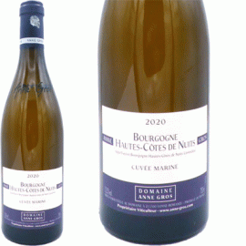 【2月⒚日から発送】ブルゴーニュ・オート・コート・ド・ニュイ・ブラン・キュヴェ・マリーヌ[2023]アンヌ・グロ【フランス　ブルゴーニュ　白ワイン】