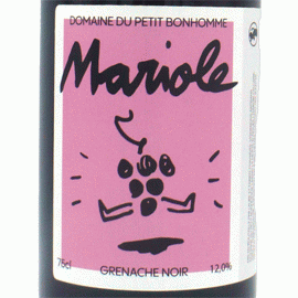マリオール[2024]プティ・ボノーム【フランス　ローヌ　自然派　赤ワイン】