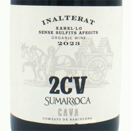カバ・イナルタラット・2CV・ブリュット[NV]スマロッカ【スペイン　オーガニック　スパークリングワイン　白】